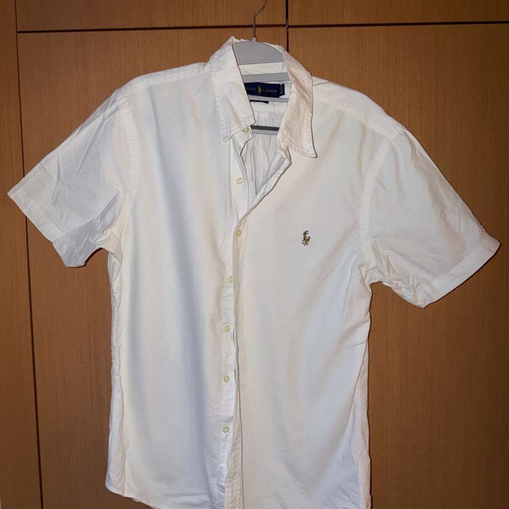 Ralph Lauren Classic White Men's Button Down Shirt
